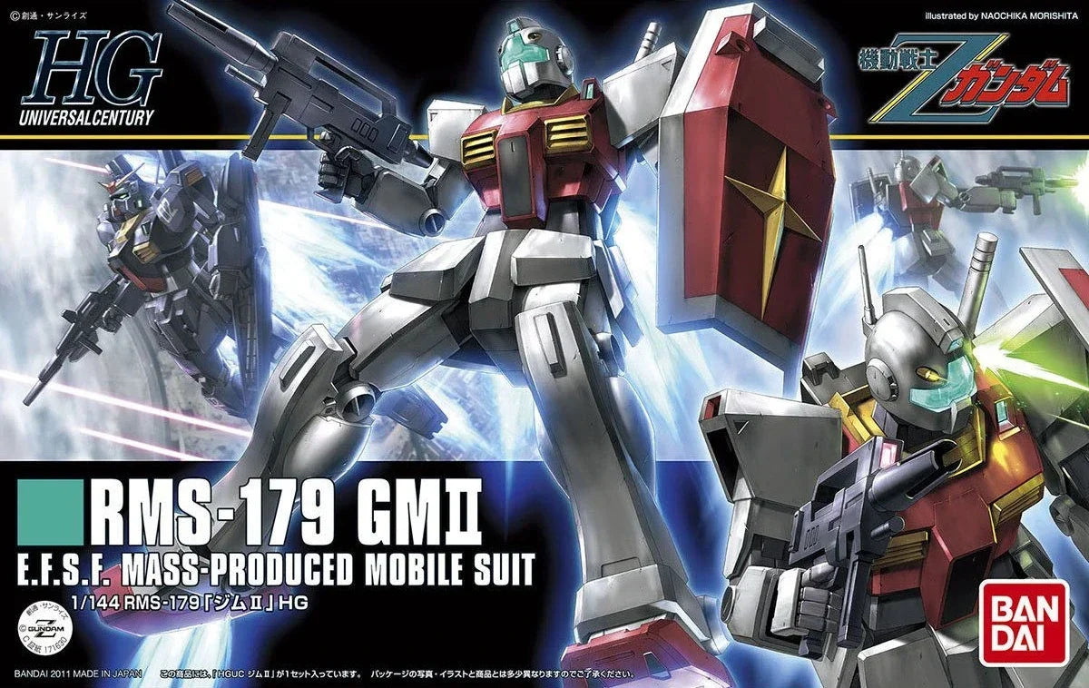 Gundam 1/144 HGUC #131 Zeta Gundam RMS-179 GM II Model Kit