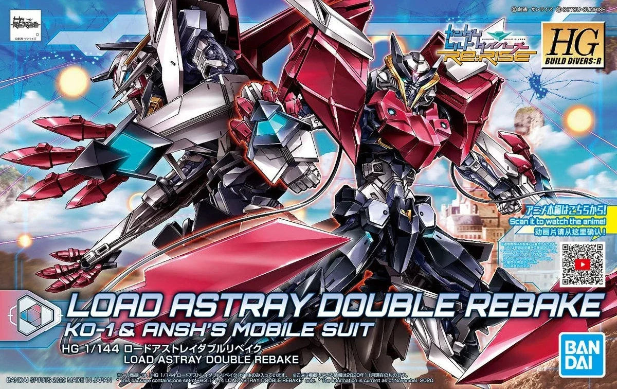 Gundam 1/144 HGBD:R #038 MHF-01DR Load Astray Double Rebake Model Kit