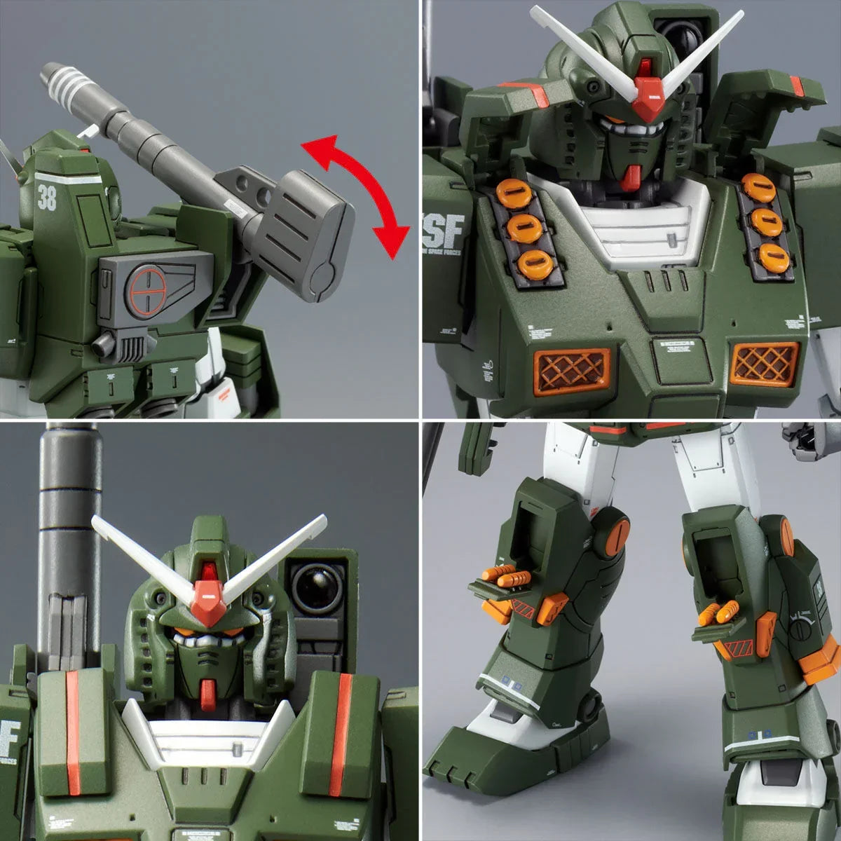Gundam 1/144 HG MSD The Origin FA-78-1 Full Armor Gundam Model Kit Exclusive