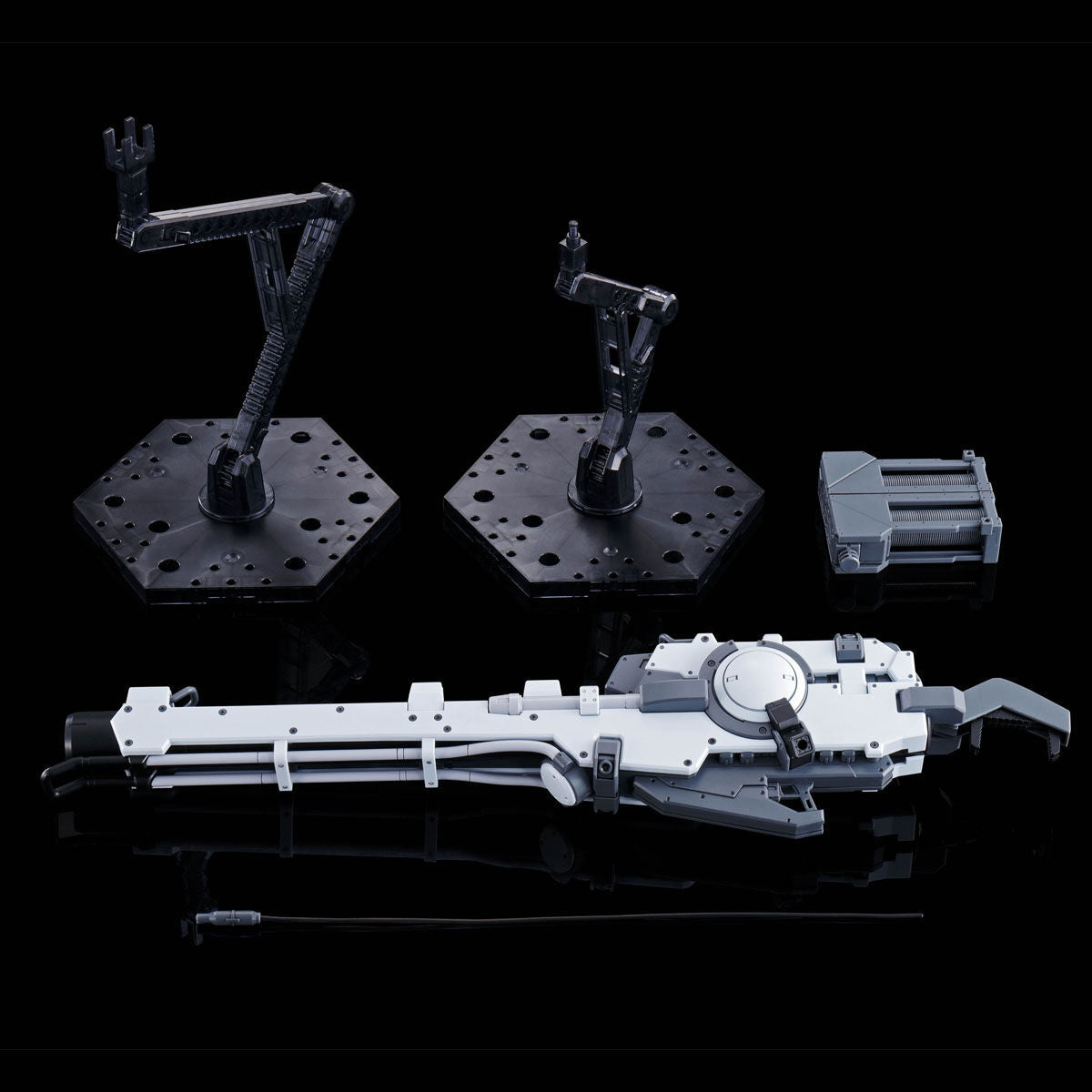 Gundam 1/144 RG Hyper Mega Bazooka Launcher for Hi-V nu Gundam Model Kit Exclusive
