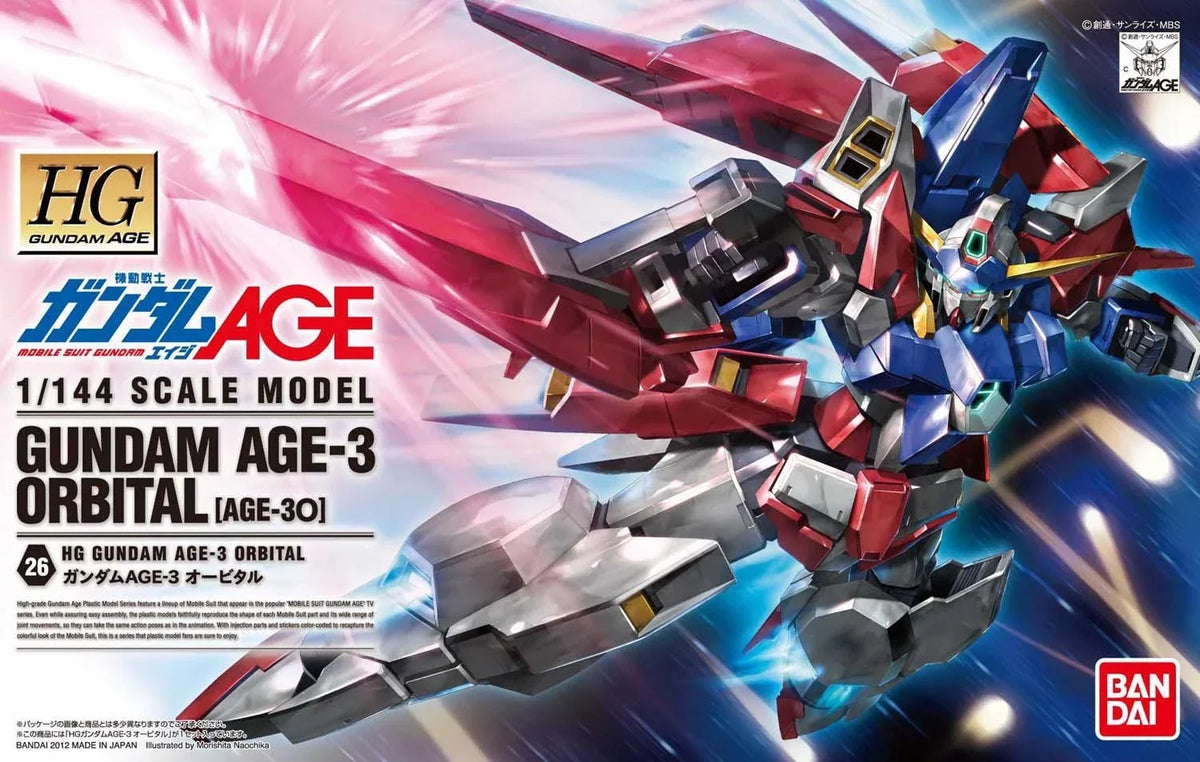 Gundam 1/144 HG AGE #26 AGE-3O Gundam AGE-3 Orbital Model Kit