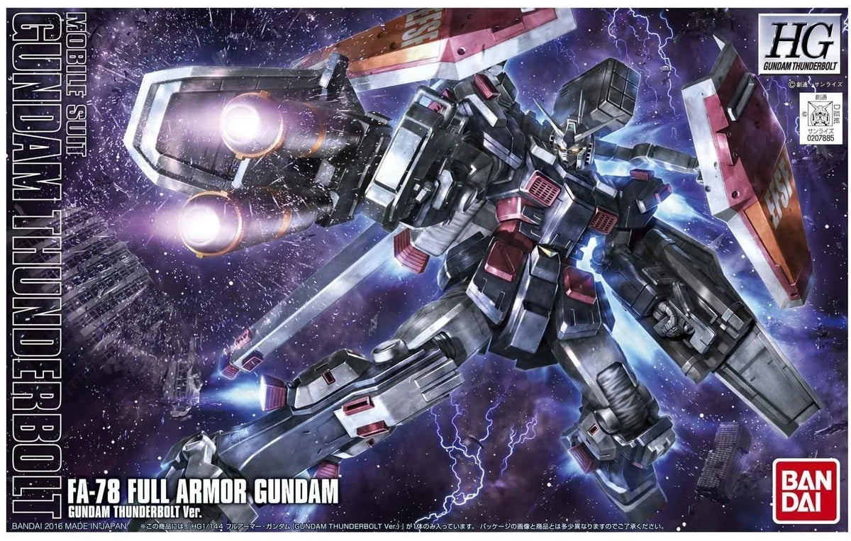 Gundam 1/144 HG Thunderbolt #07 FA-78 Full Armor Gundam (Thunderbolt ONA Ver.) Model Kit