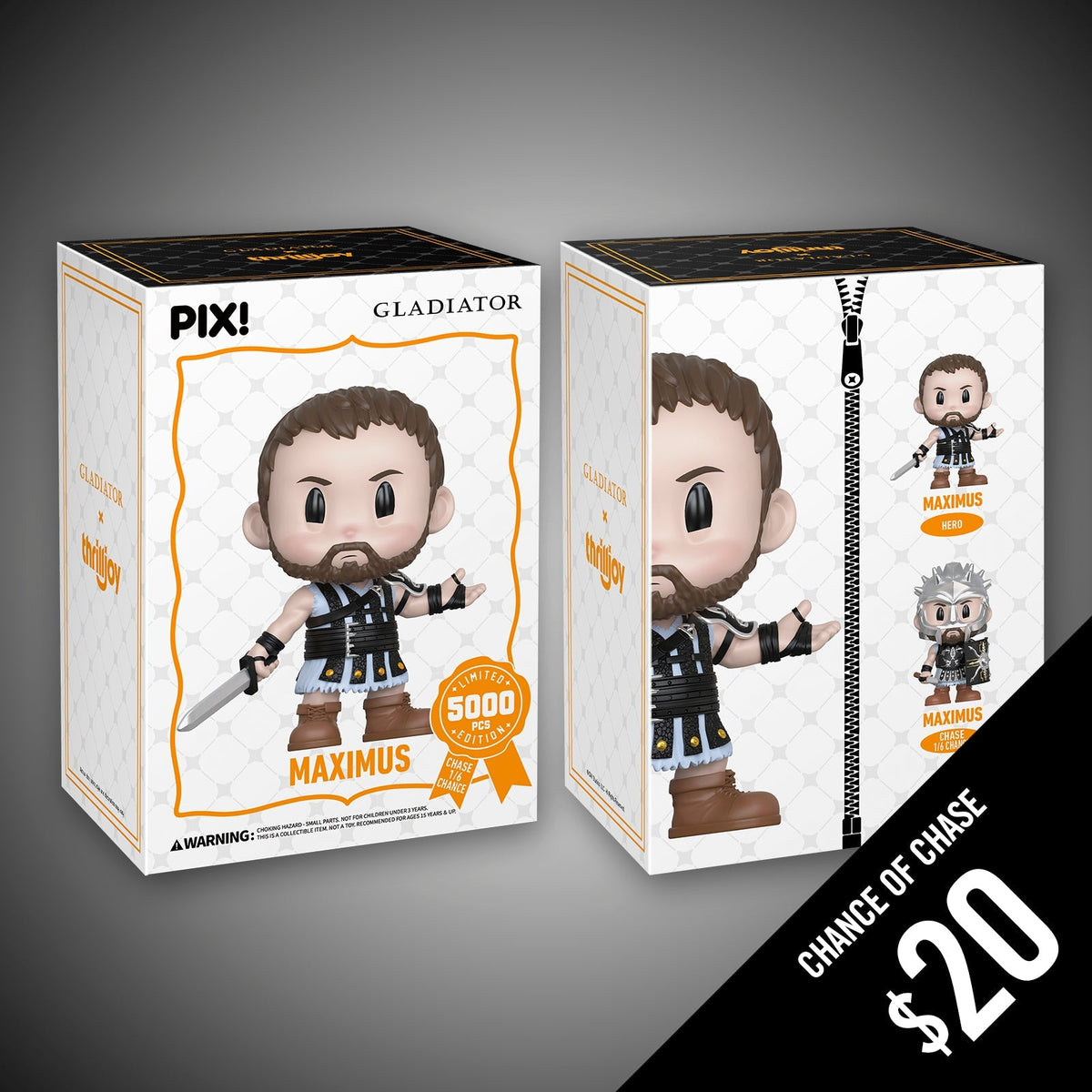 Thrilljoy PIX: Gladiator: Maximus (LE5000)