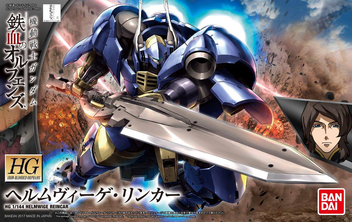 Gundam 1/144 HG IBO #031 V08Re-0526 Helmwige Reincar Model Kit