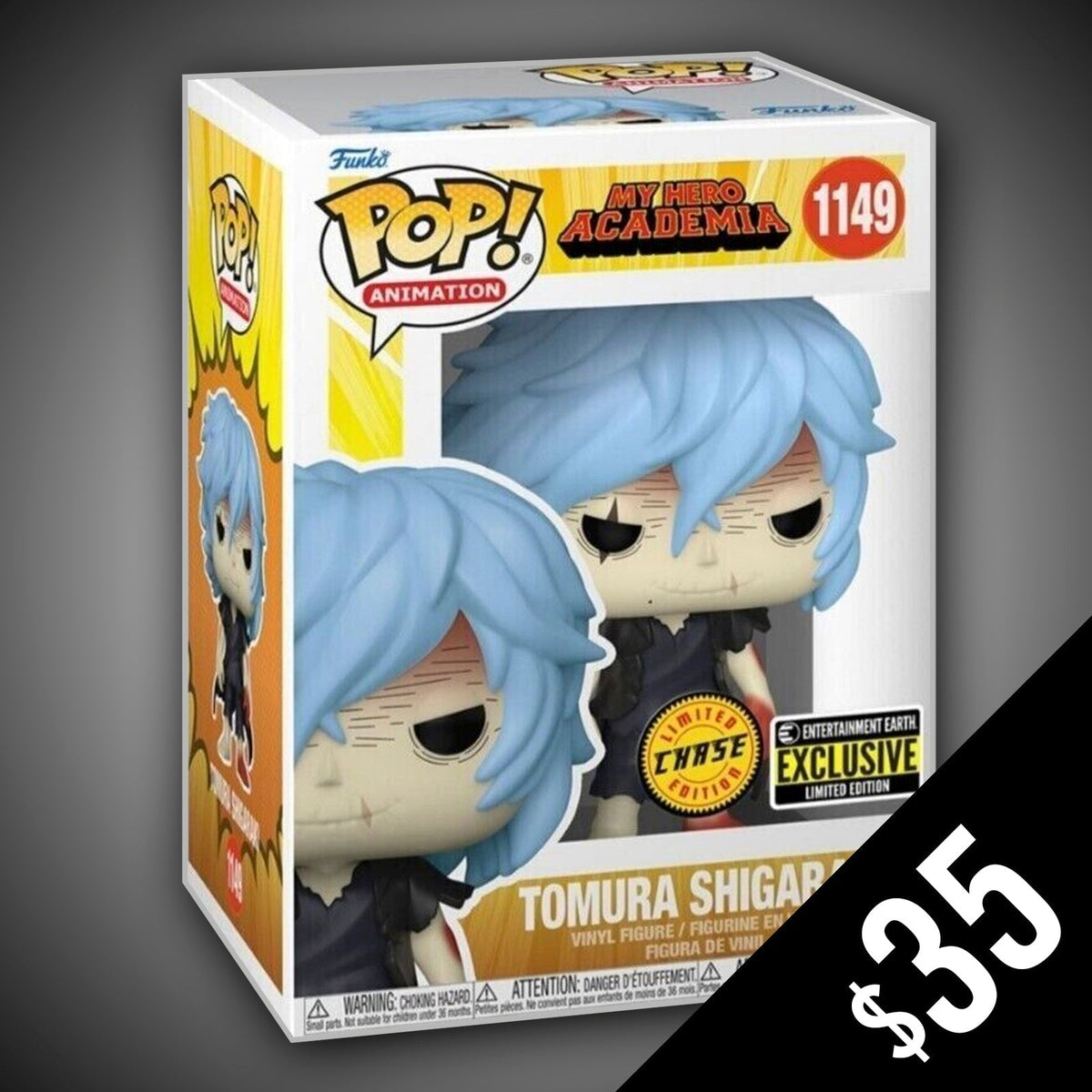 Funko Pop! MHA: Tomura Shigaraki (CHASE) #1149 EE