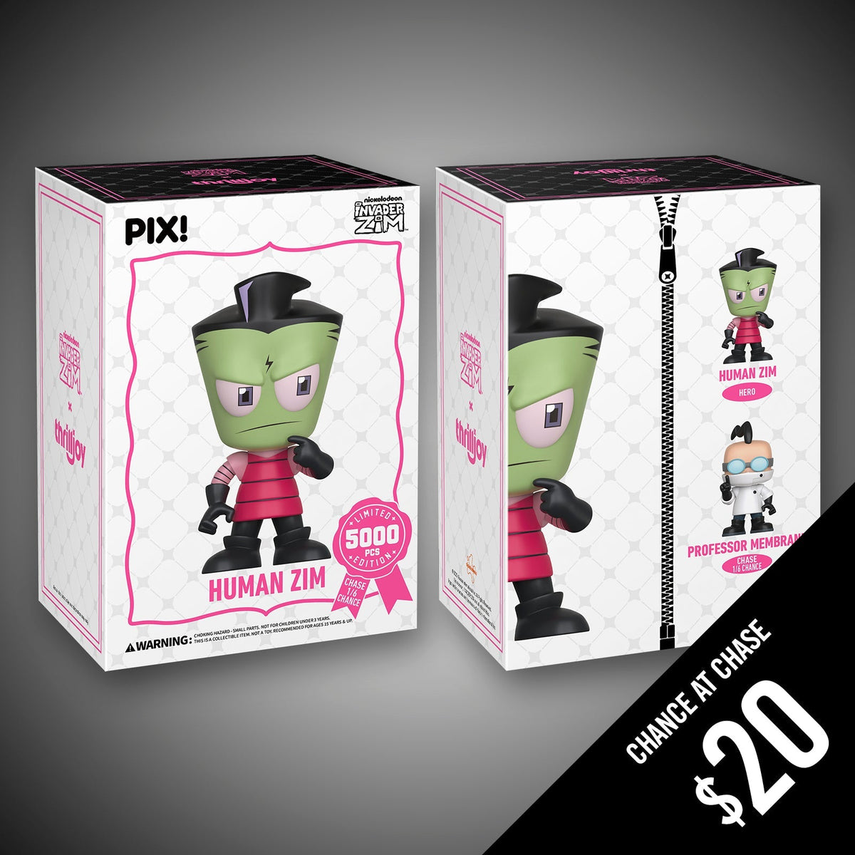 Thrilljoy PIX: Invader Zim: Human Zim (LE5000)