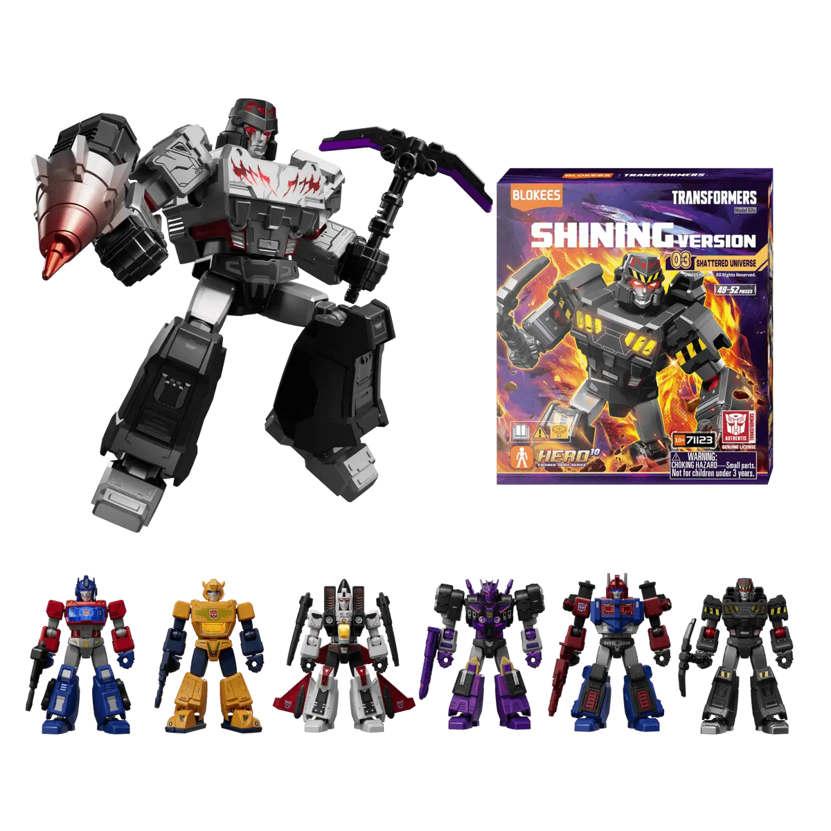 Blokees Transformers Shining Version 03 Shattered Universe