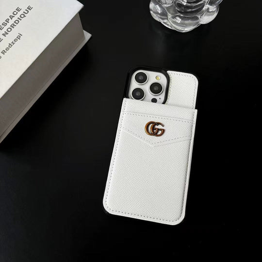 Luxury Case with Card Holder for iPhone 12-18 Pro & Pro Max
