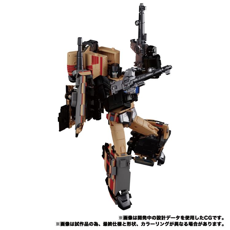Transformers Masterpiece G MPG-05 Trainbot Seizan Field Fighter (Raiden Combiner) Action Figure