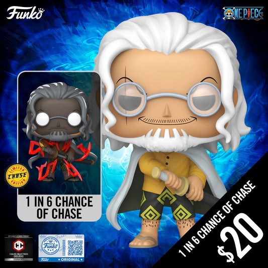 Funko Pop! Chalice Exclusive: One Piece S12: Silvers Rayleigh  #2150 (1 in 6 chance of Chase)