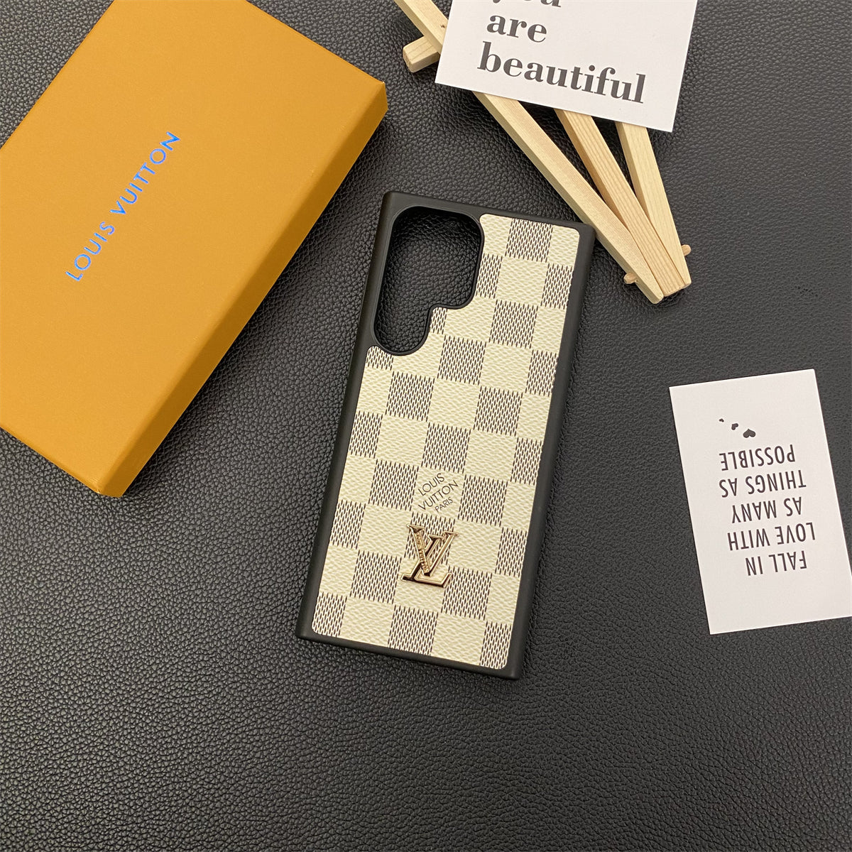 Luxury Lockme Tender Leather Case for Samsung Galaxy S22-S26 Series