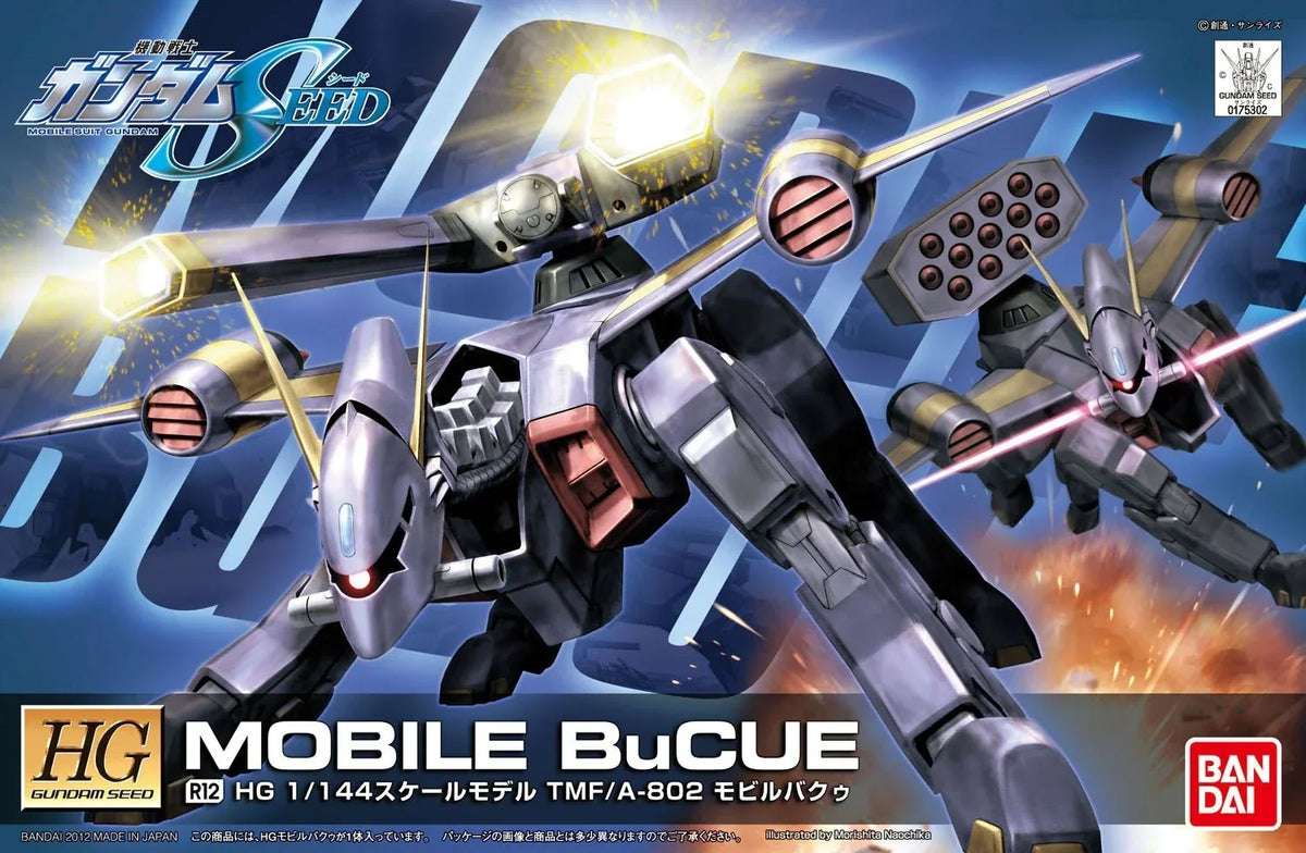 Gundam 1/144 HG Seed Remastered #R12 TMF/A-802 Mobile BuCUE Model Kit
