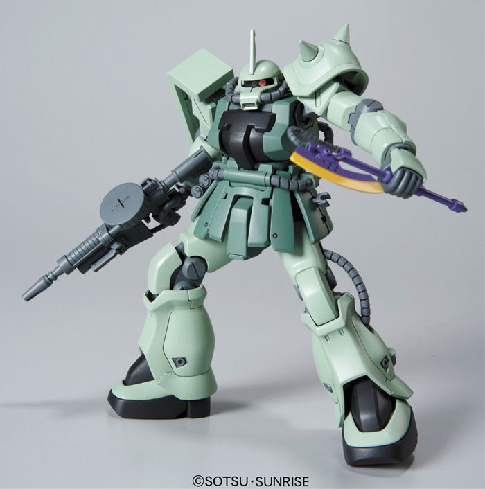 Gundam 1/144 HGUC #105 0083 Stardust Memory MS-06F-2 Zaku II F2 (Zeon Ver.) Model Kit