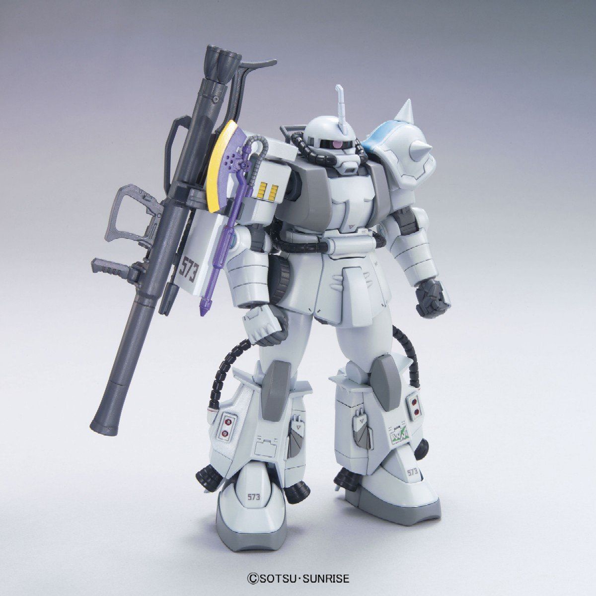 Gundam 1/144 HGUC #154 MSV MS-06R-1A Zaku II (Shin Matsunaga Custom) Model Kit