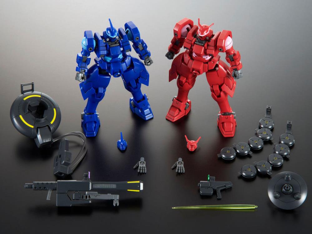 Gundam 1/144 HGUC Gundam Wing OZ-13MSX1 Vayeate and OZ-13MSX2 Mercurius HGAC Model Kit Exclusive