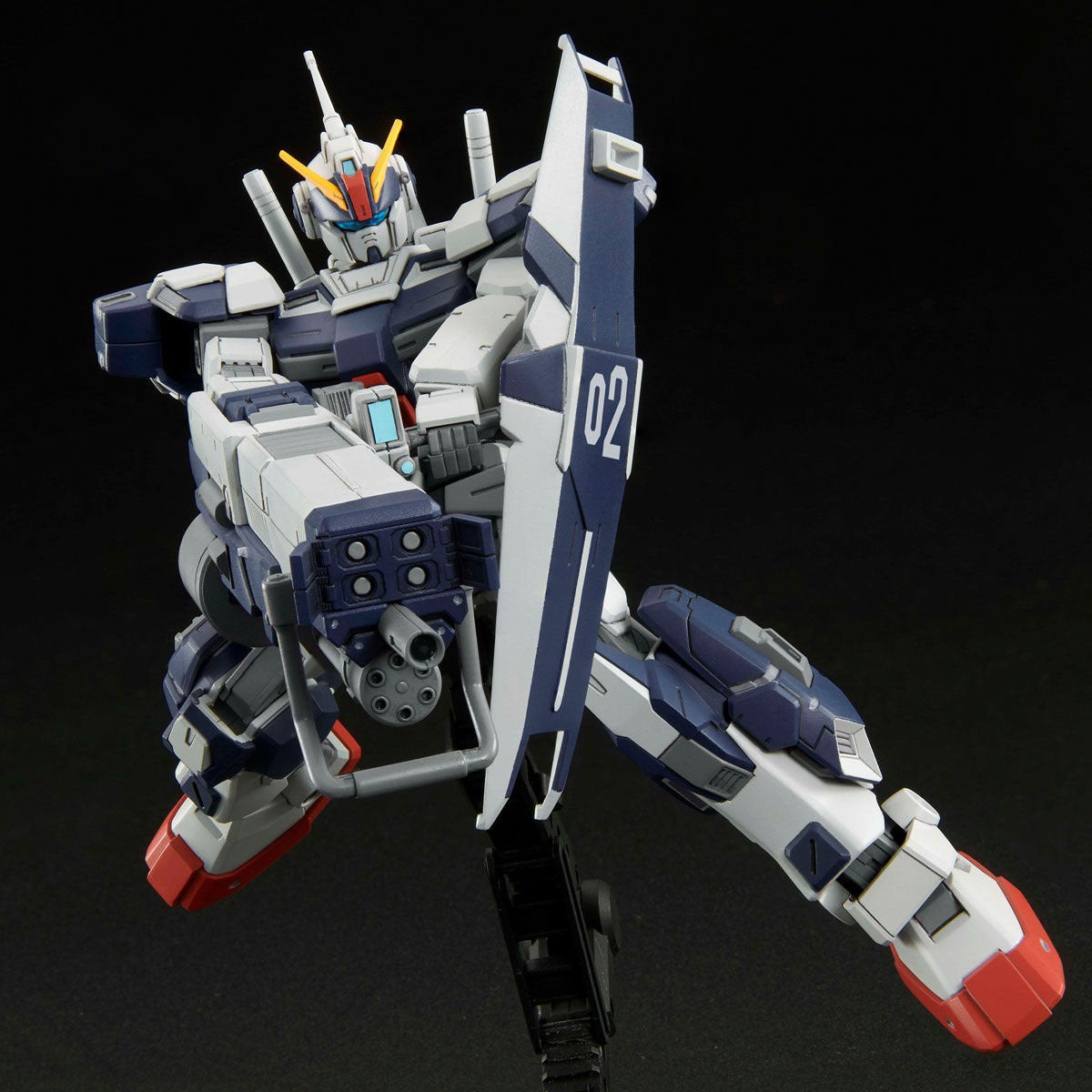 Gundam 1/144 HGUC Mobile Suit Gundam Side Story Mising Link RX-80PR-2 Pale Rider Cavalry Model Kit Exclusive