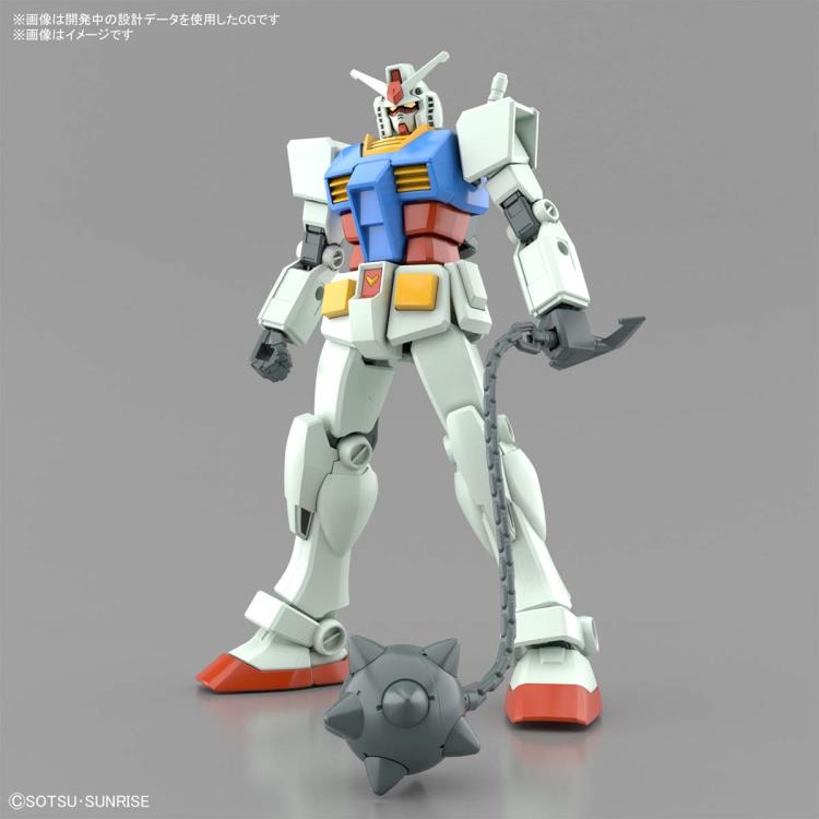 Gundam 1/144 Entry Grade RX-78-2 Gundam (Full Weapon Set) Model Kit
