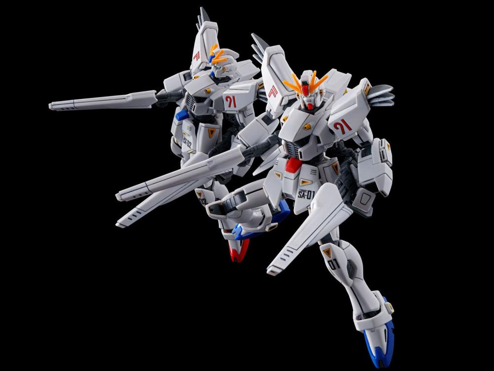 Gundam 1/144 HGUC Universal Century F91 Gundam F91 Vital Unit 1 and 2 Model Kit Exclusive