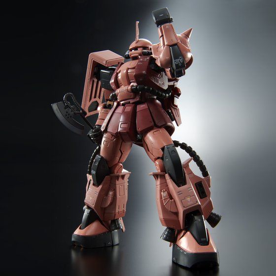 Gundam 1/144 RG High Mobility Type Zaku II (Team Monstre Custom) Model Kit Exclusive