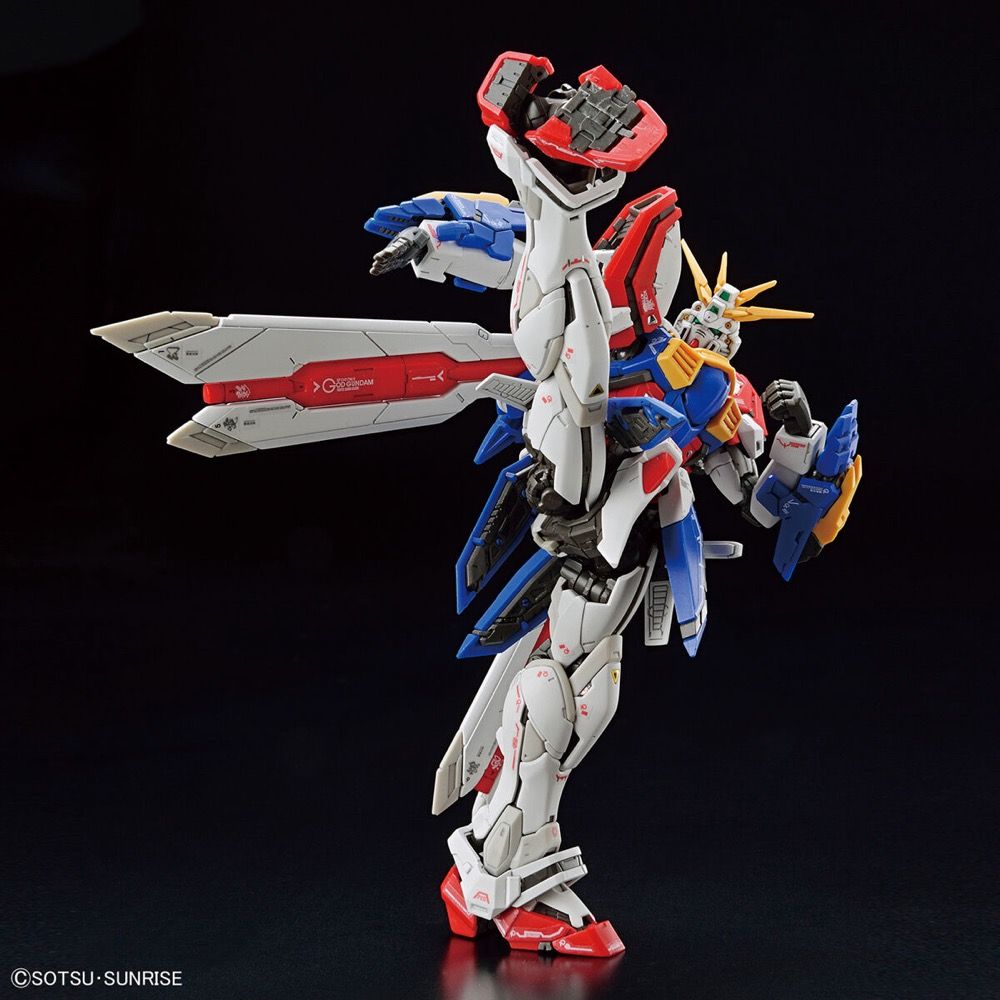 Gundam 1/144 RG #37 G Gundam GF13-017NJII God Gundam (Burning Gundam) Model Kit
