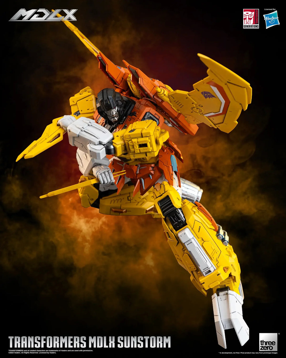 ThreeZero Transformers Sunstorm MDLX Exclusive Action Figure