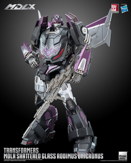 ThreeZero Transformers Shattered Glass Rodimus Unicronus MDLX Action Figure