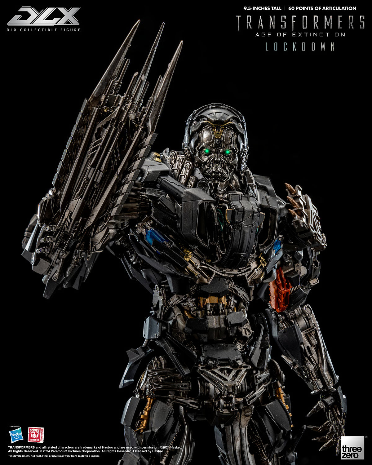 ThreeZero DLX Transformers: Age of Extinction Lockdown Action Figure
