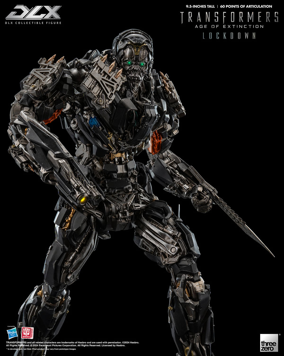 ThreeZero DLX Transformers: Age of Extinction Lockdown Action Figure