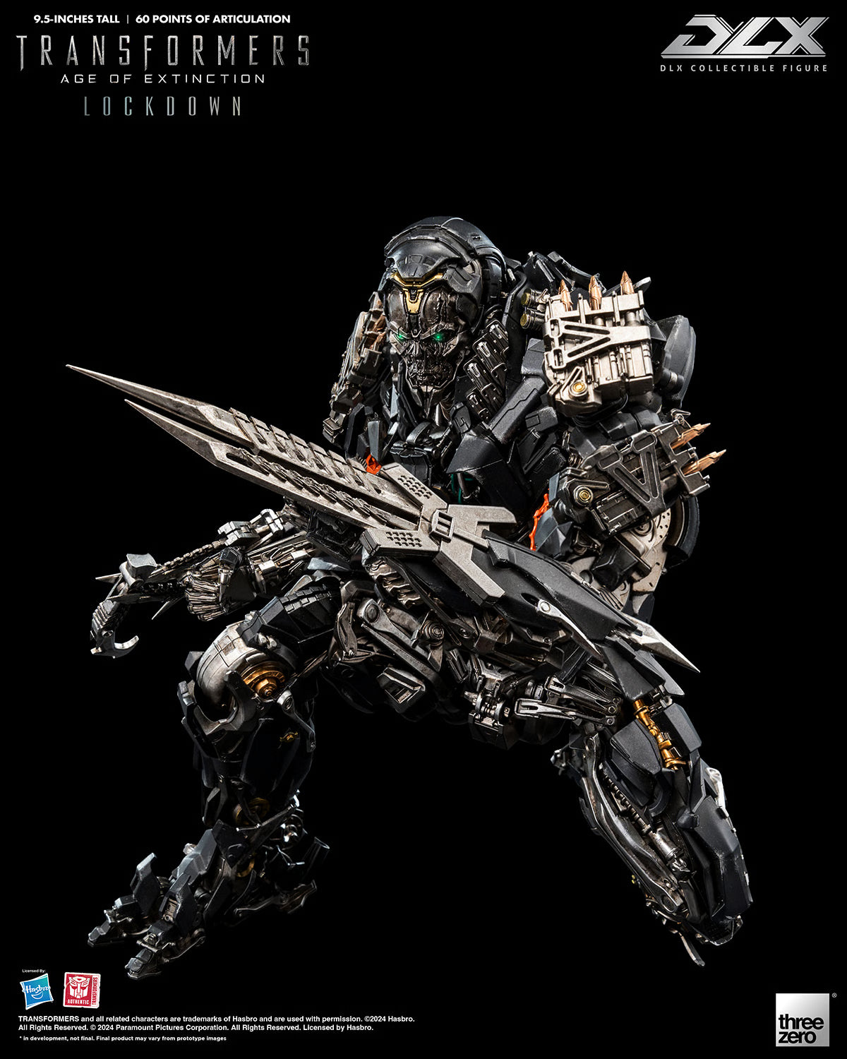 ThreeZero DLX Transformers: Age of Extinction Lockdown Action Figure