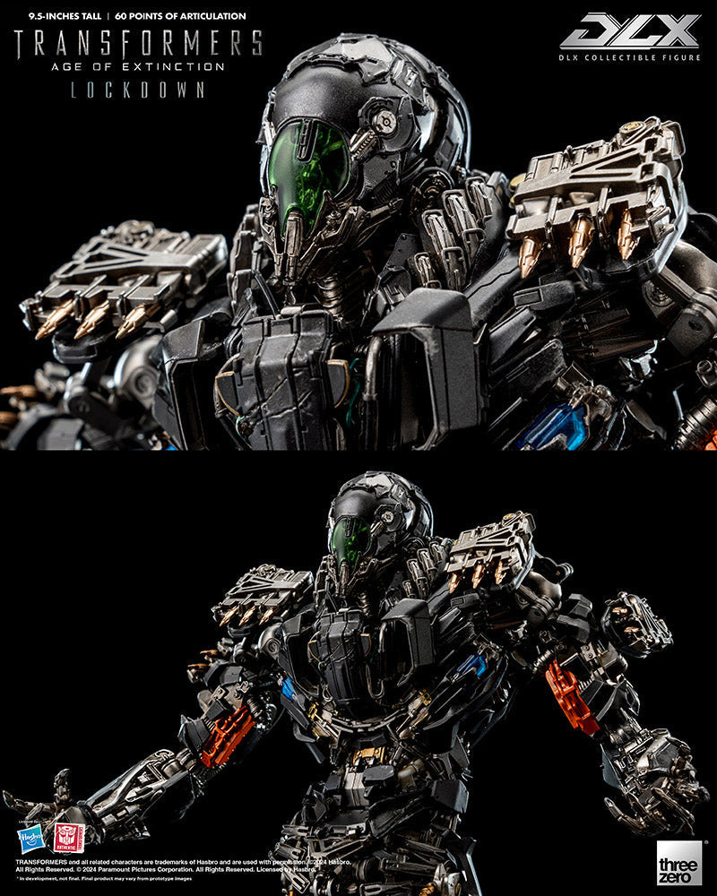 ThreeZero Transformers Age of Extinction Lockdown DLX Action Figure
