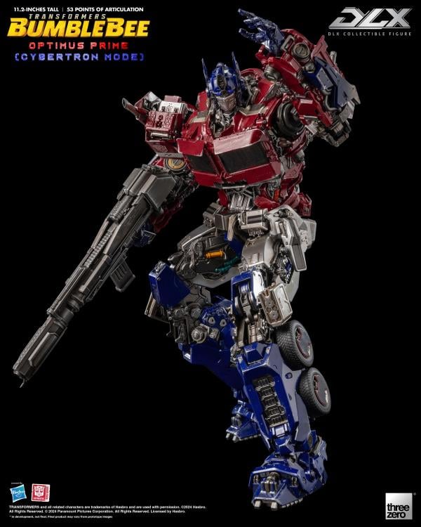 ThreeZero Transformers Bumblebee Optimus Prime (Cybertron Mode) DLX Action Figure