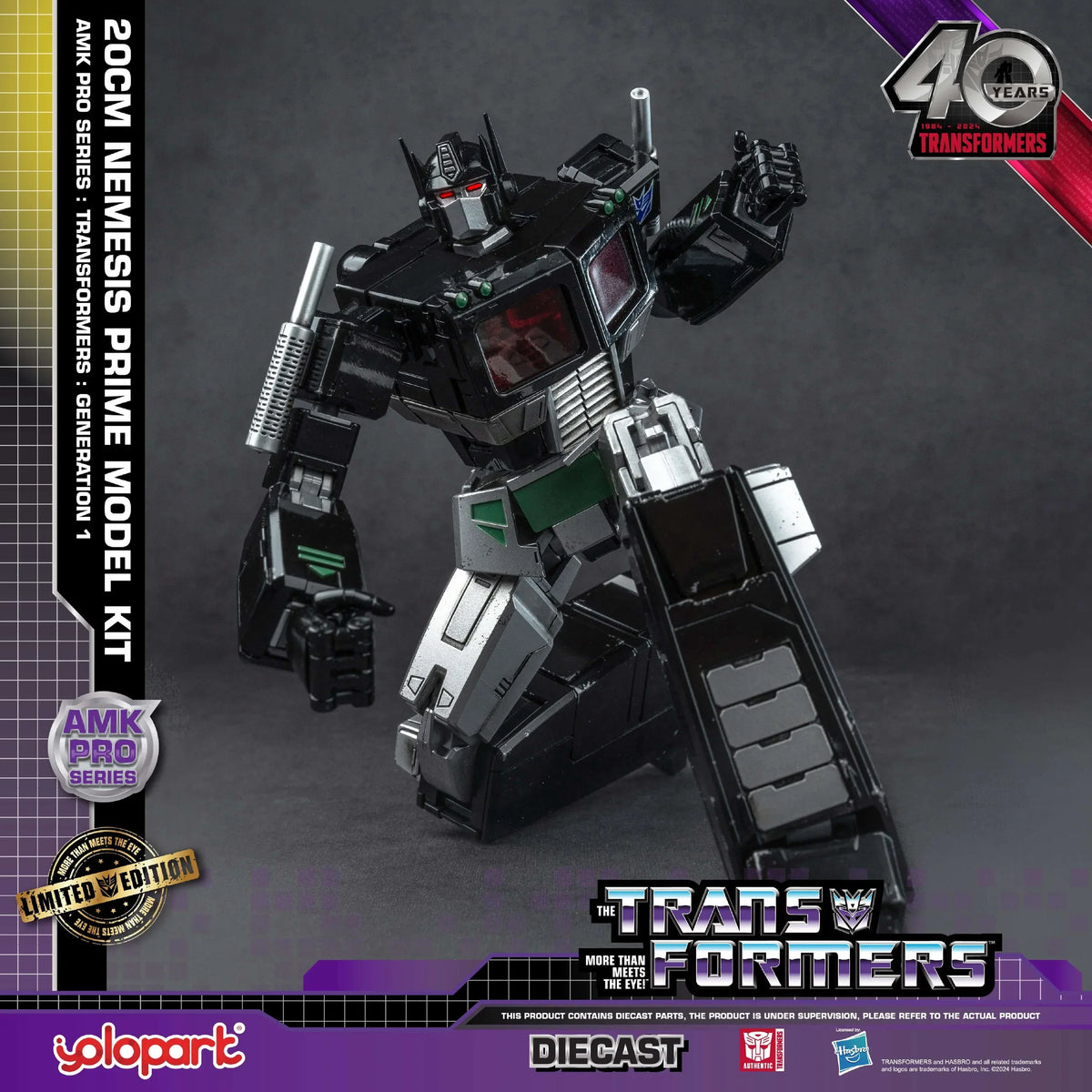 Yolopark Transformers AMK Pro Series Nemesis Prime Model Kit