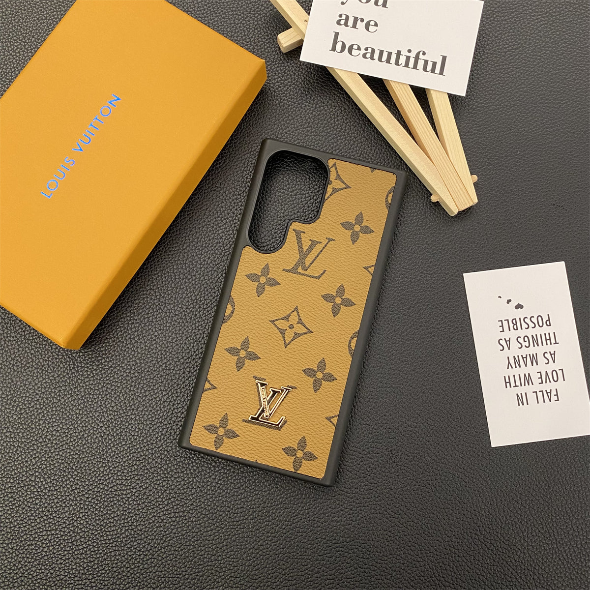 Luxury Lockme Tender Leather Case for Samsung Galaxy S22-S26 Series