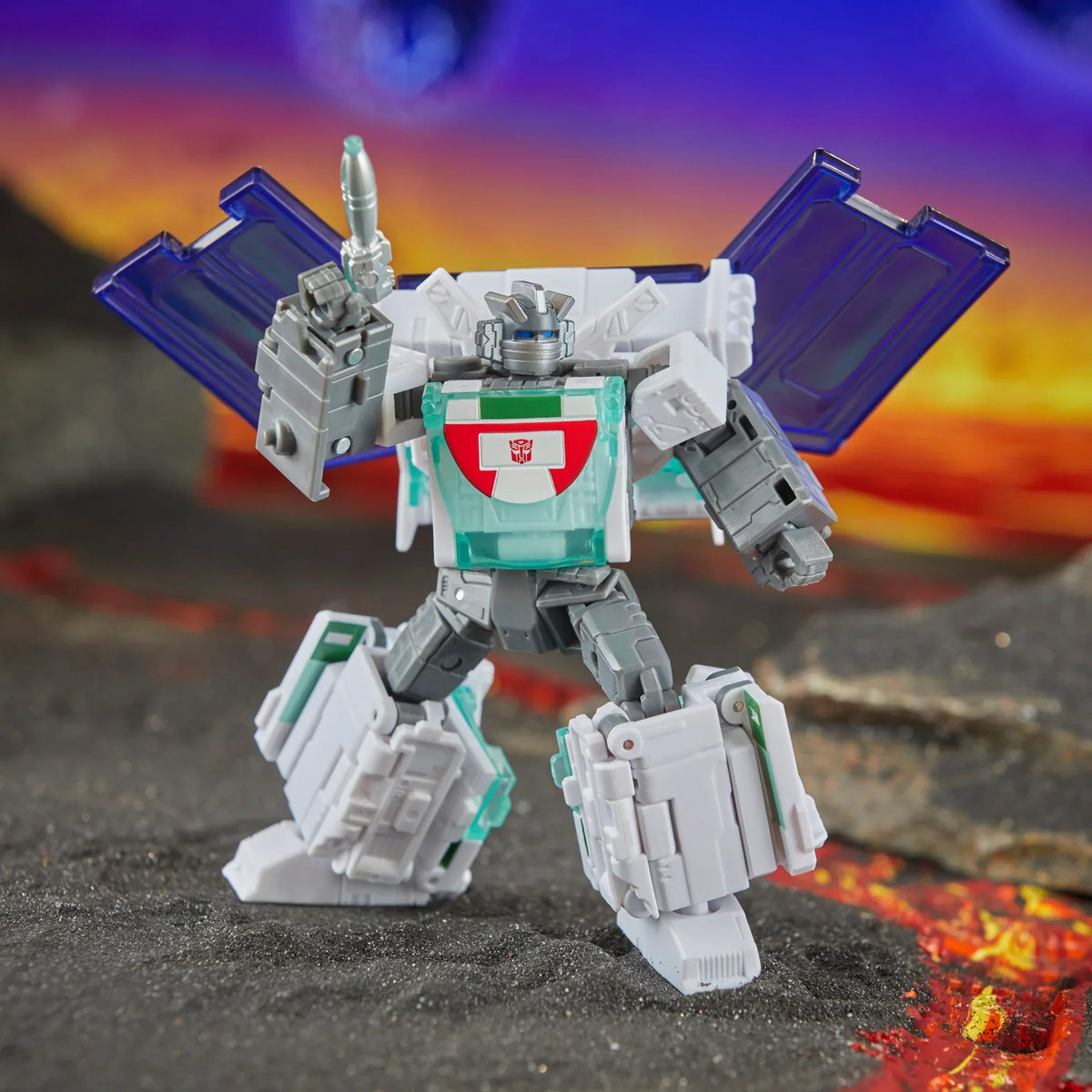 Transformers Generations Legacy United Voyager Class Origin Wheeljack Action Figure