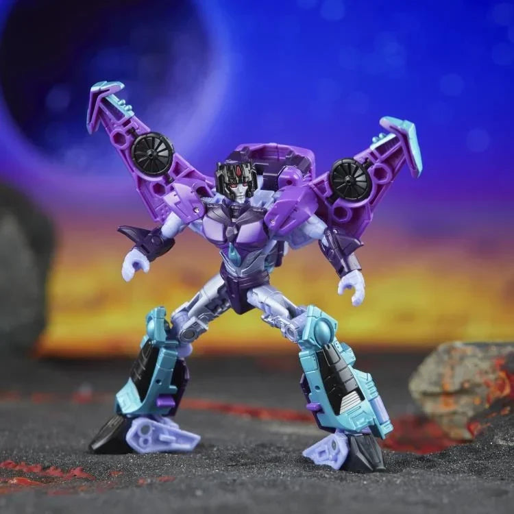 Transformers Generations Legacy United Deluxe Class Cyberverse Universe Slipstream Action Figure