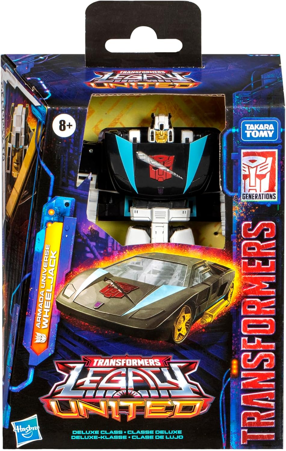 Transformers Generations Legacy United Deluxe Class Armada Universe Wheeljack Action Figure