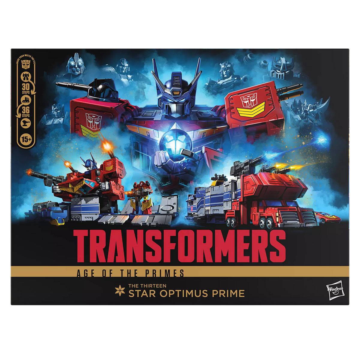 Transformers Age of the Primes Titan Class The Thirteen Star Optimus Prime (Star Convoy) Action Figure