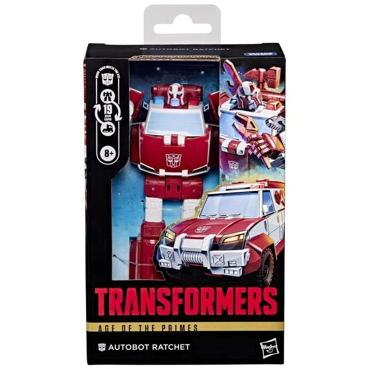 Transformers Generations Age of the Primes Deluxe Animated Ratchet Action Figure