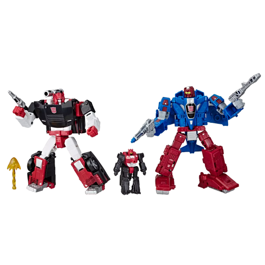 Transformers Generations War for Cybertron Siege Deluxe Autobot Alphastrike Counterforce 3 Pack (Slamdance, Trenchfoot, Raindance) Action Figure
