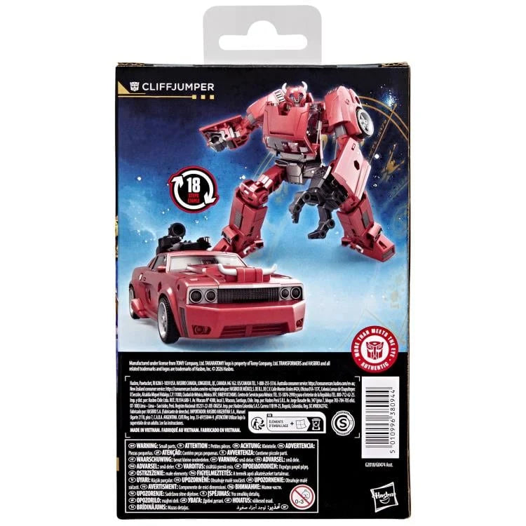 Transformers Generations Age of the Primes Deluxe Prime Cliffjumper Action Figure