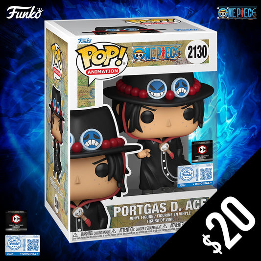 Funko Pop! Chalice Exclusive: One Piece S12: Portgas D. Ace  #2130