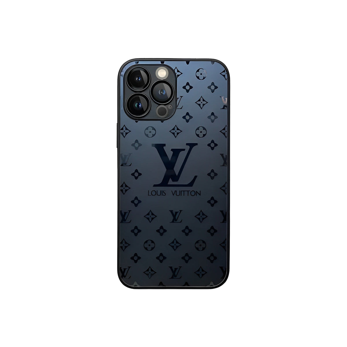 Luxury Frosted Matte Phone Case with Metal Emblem for iPhone 12-18 Pro & Pro Max