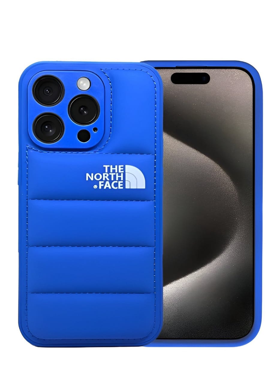 Luxury Fashion Leather the North Face Phone Case For iPhone 14-18 Pro & Pro Max