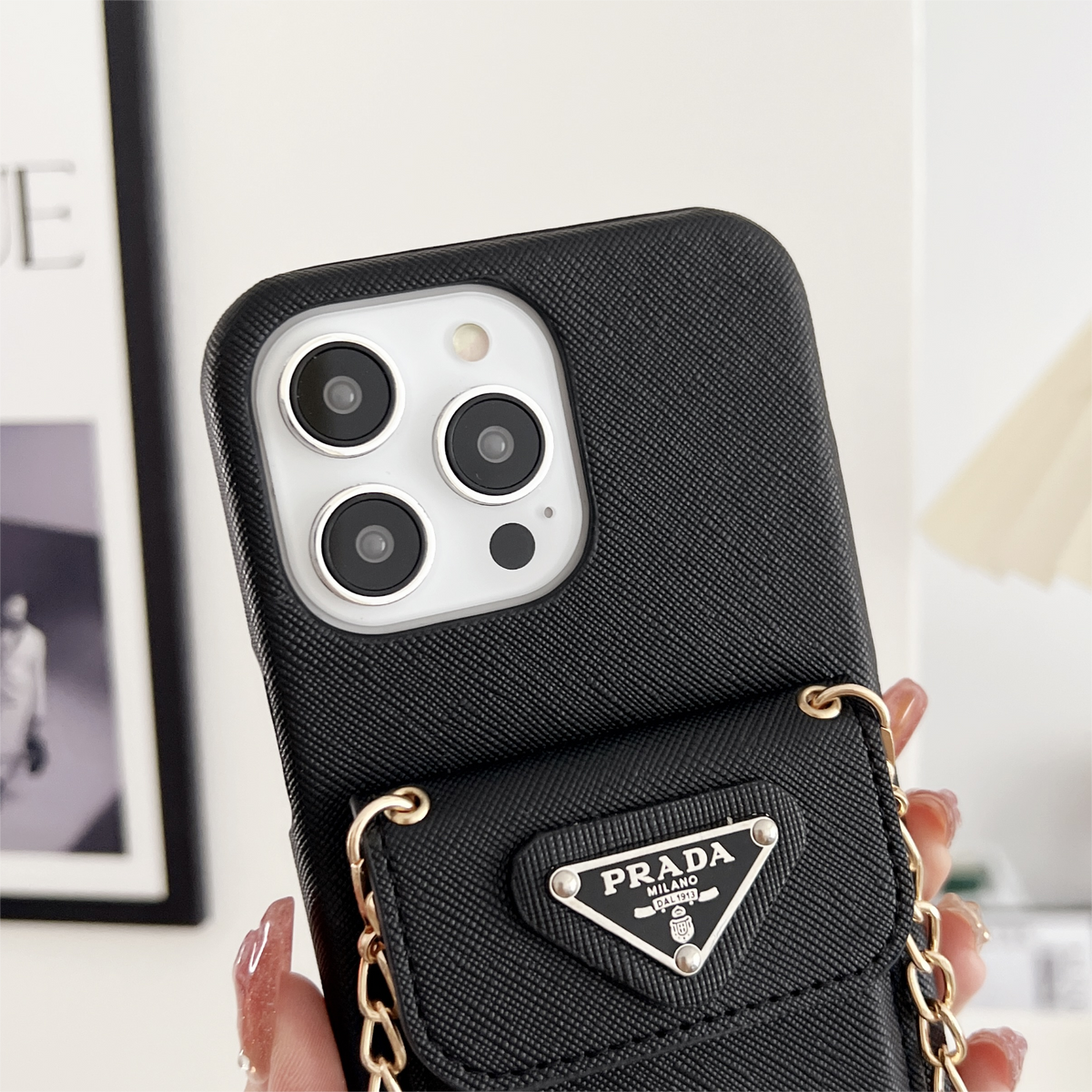 Luxurious PRD Leather Case for Phone 12-18 Pro & Pro Max