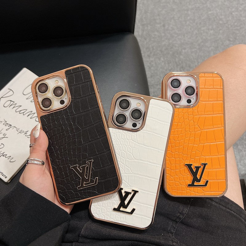 Premium Crocodile Pattern Case for iPhone 13-18 Pro & Pro Max