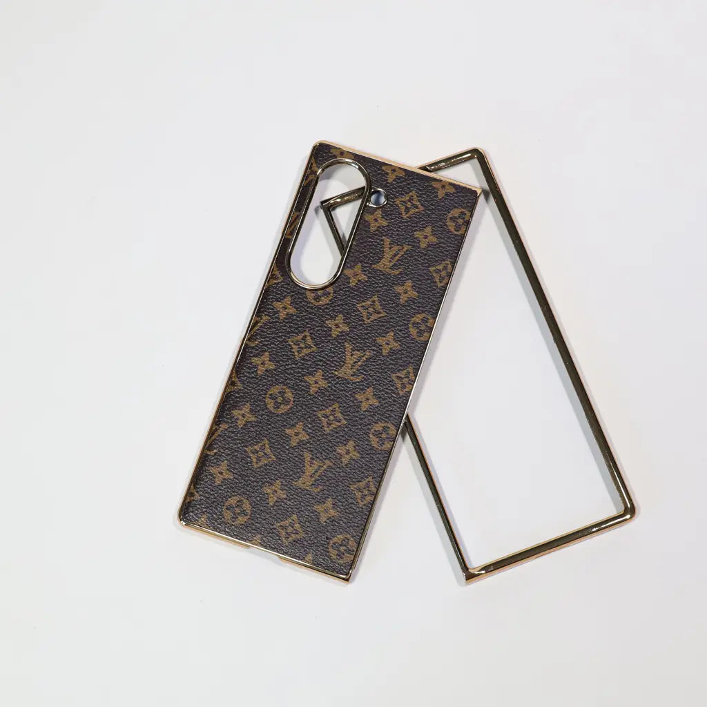 Monogram Slim Luxury Case for Samsung Z Fold 3-7