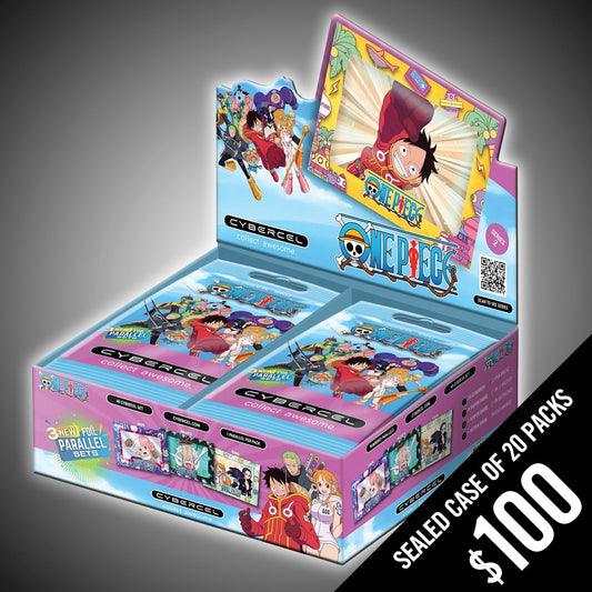 One Piece Series 2 CYBERCEL - PDQ (Sealed Case of 20 Packs)