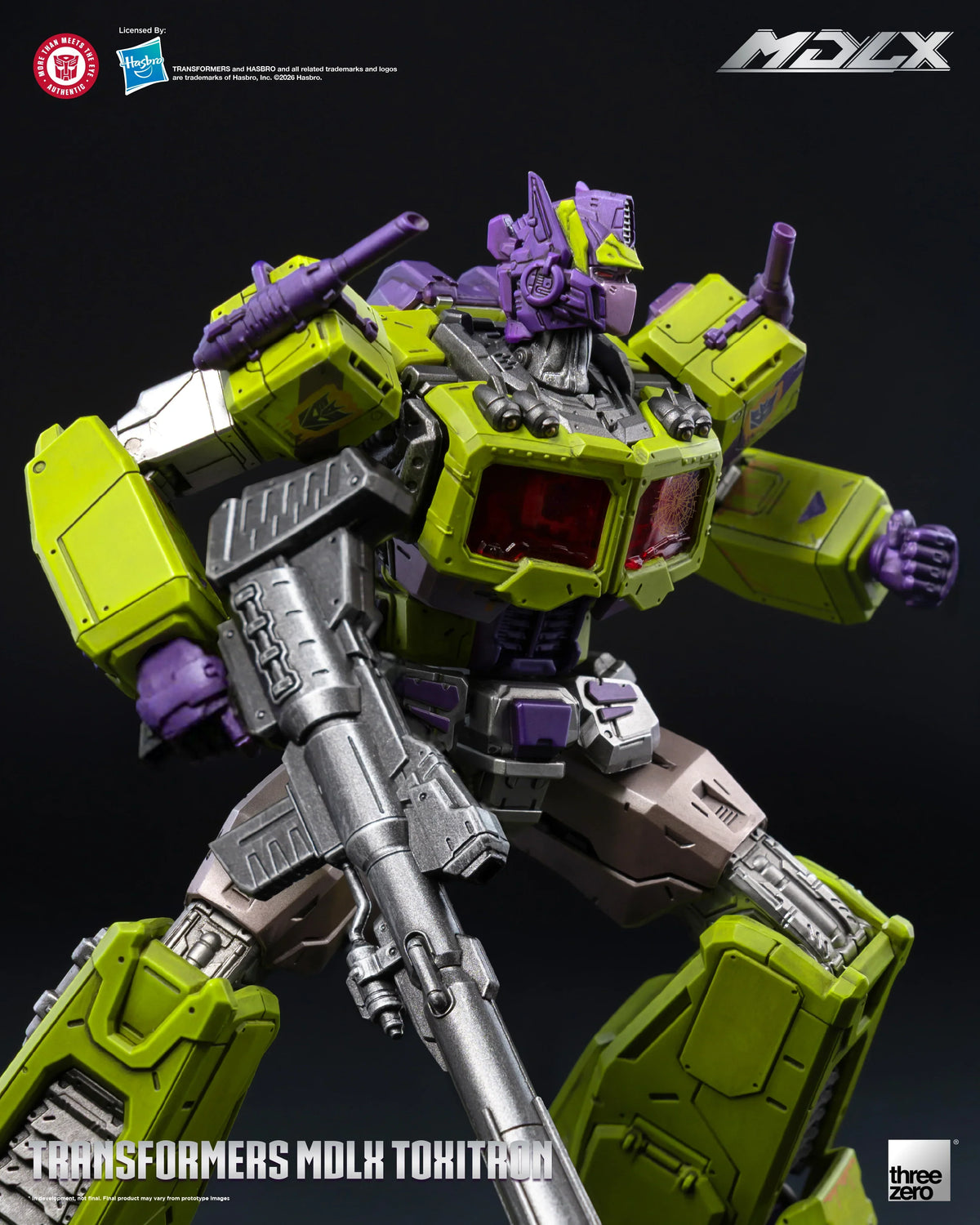 ThreeZero Transformers Toxitron MDLX Action Figure Exclusive