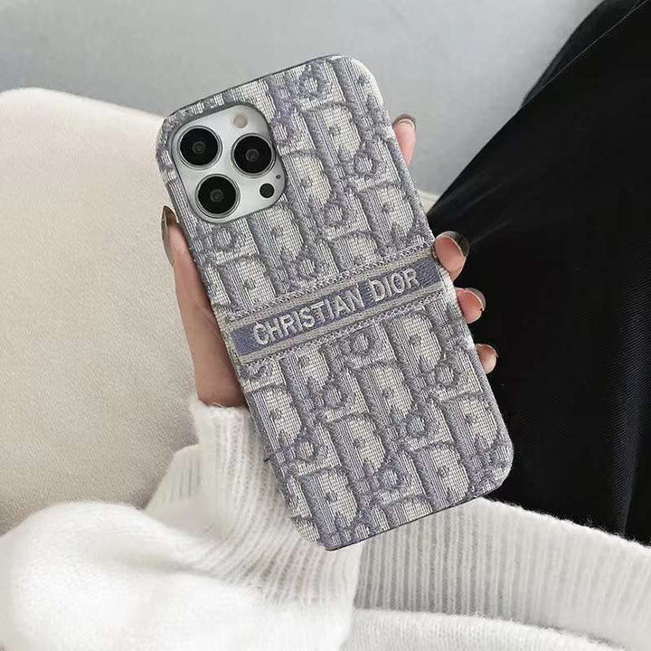 Luxury Brand Vertical Belt Stitched Case Cover for iPhone 12-18 Pro & Pro Max