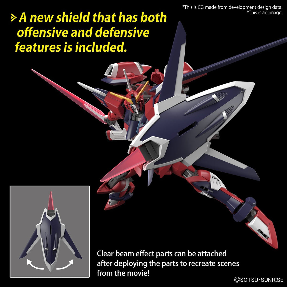 Gundam 1/144 HGUC #244 HGCE Seed Freedom STTS-808 Immortal Justice Gundam Model Kit